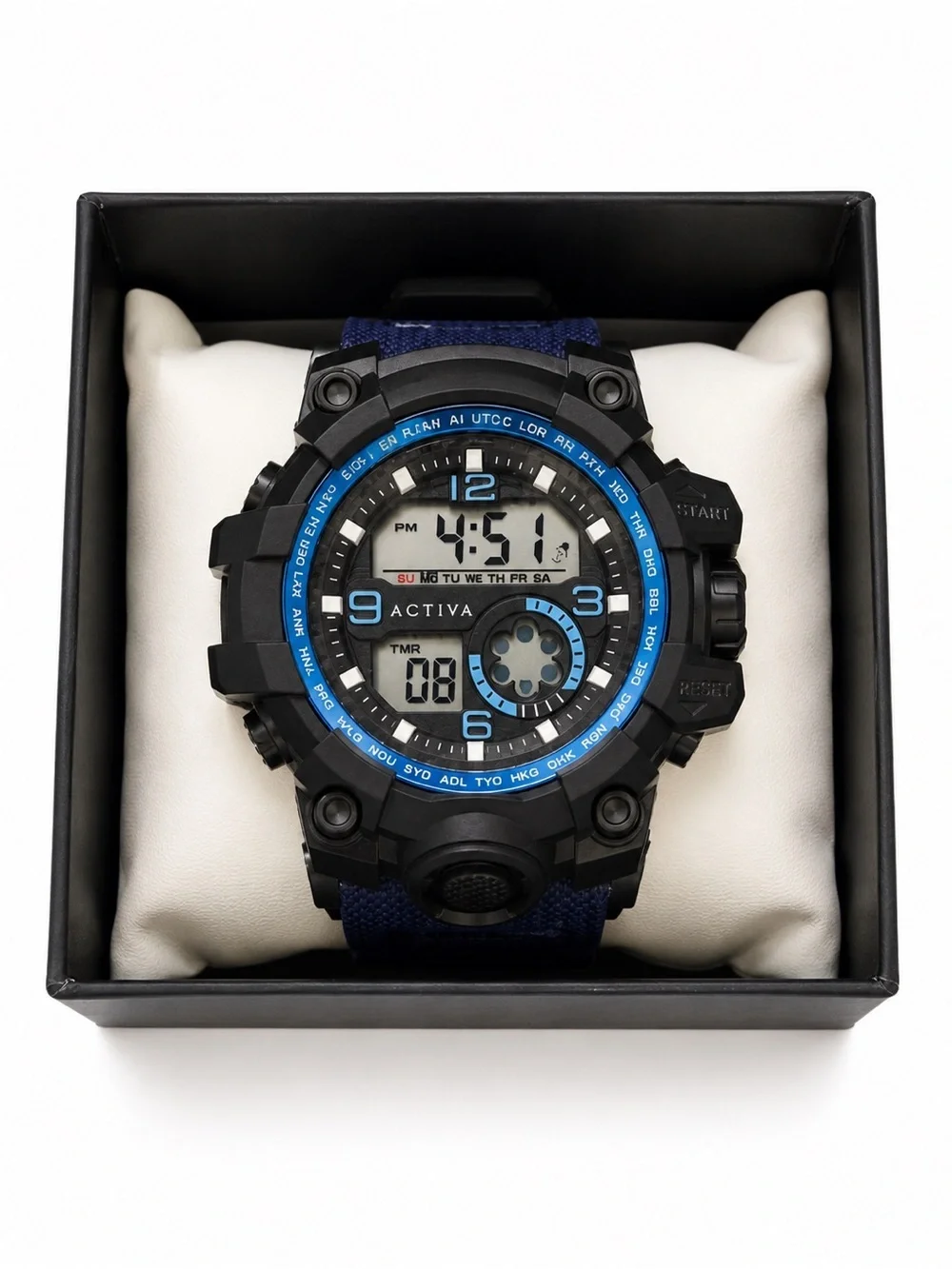 Activa X Invicta Men's Watch - 52mm. Black (ACW430-003)